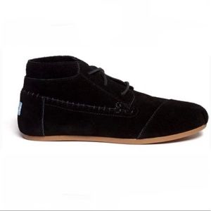 Tom’s Black Suede Tribal Boots